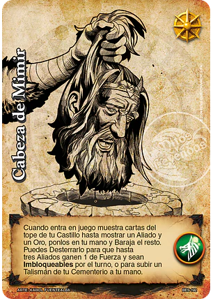 Cabeza de Mimir  (Bestiarium - Promocional)