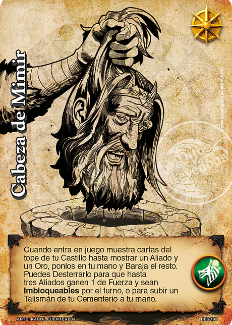 Cabeza de Mimir  (Bestiarium - Promocional)