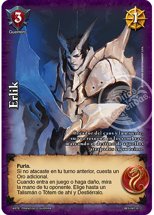 Erlik (Bestiarium - Cortesana)