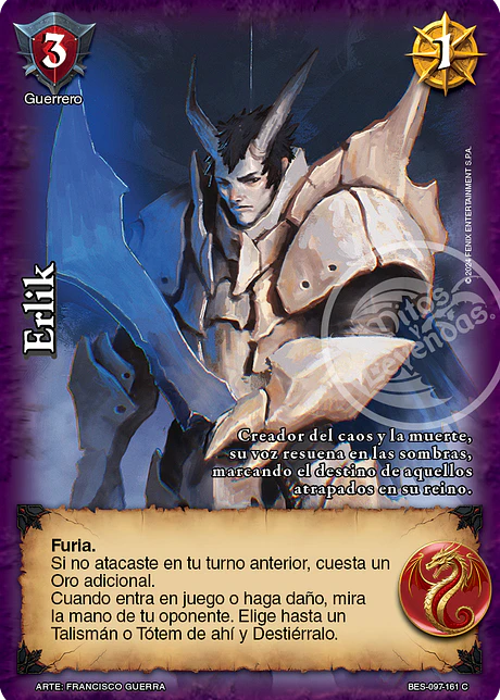 Erlik (Bestiarium - Cortesana)