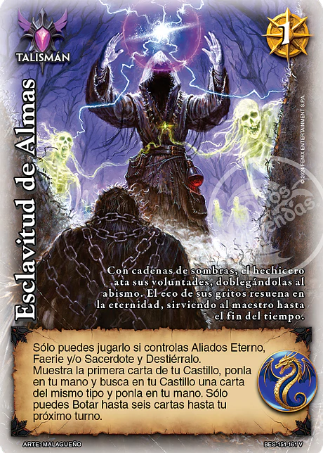 Esclavitud de Almas (Bestiarium - VC Foil)