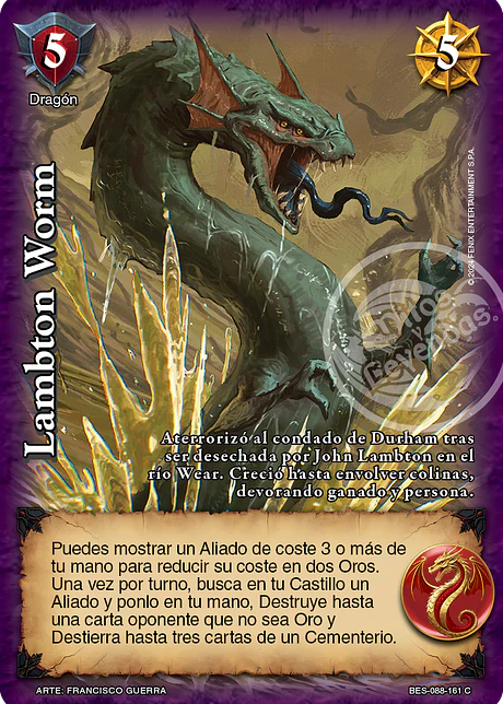 Lambton Worm (Bestiarium - Cortesana)