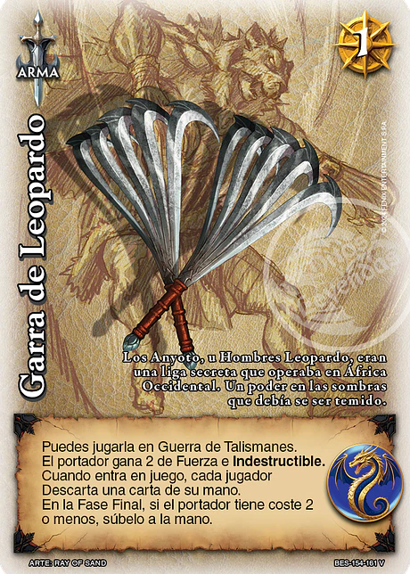 Garra de Leopardo (Bestiarium - VC Foil)