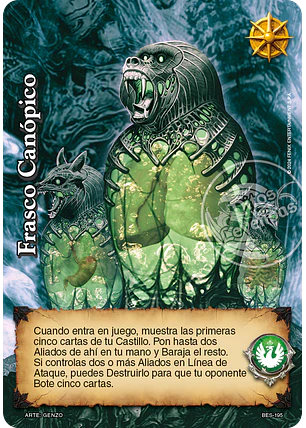 Frasco Canópico (Bestiarium - Promocional)