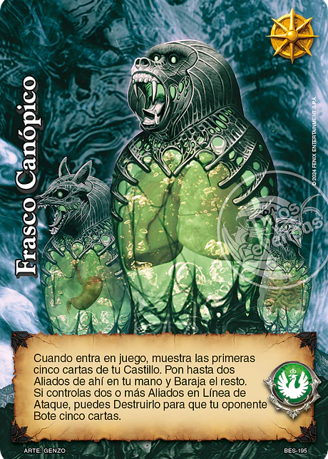 Frasco Canópico (Bestiarium - Promocional)