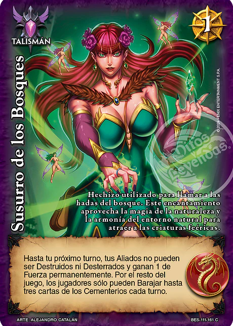 Susurro de los Bosques (Bestiarium - Cortesana)