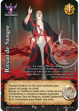 Ritual de Sangre (Bestiarium - MR)