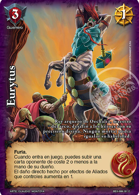Eurytus (Bestiarium - Cortesana)
