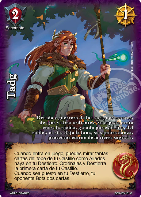 Tadg (Bestiarium - Cortesana)