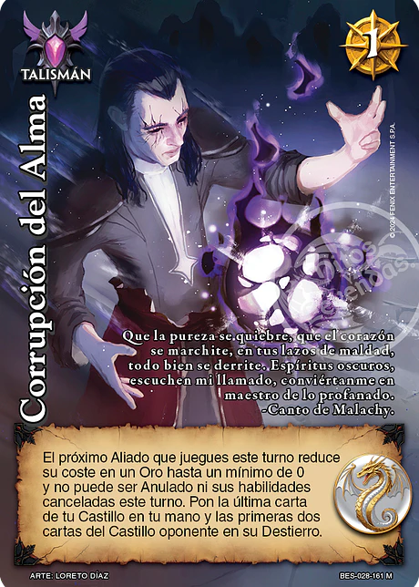 Corrupción del Alma (Bestiarium - MR)
