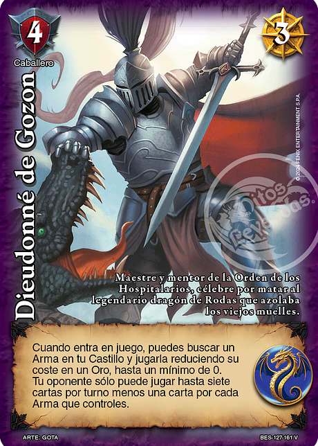 Dieudonné de Gozón (Bestiarium - Vasalla)
