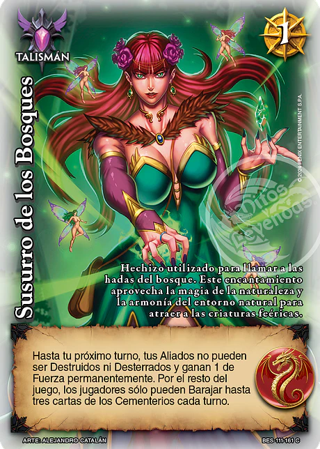 Susurro de los Bosques (Bestiarium - VC Foil)
