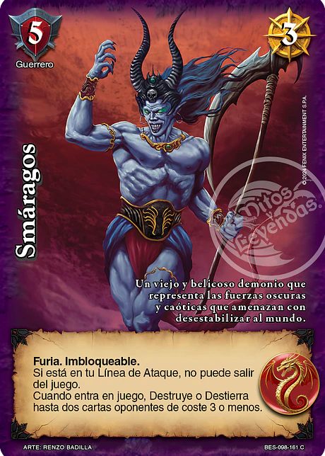 Smáragos (Bestiarium - Cortesana)