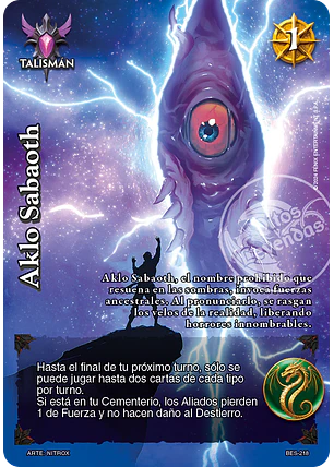 Aklo Sabaoth (Bestiarium - Promocional)