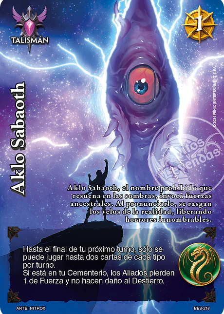 Aklo Sabaoth (Bestiarium - Promocional)