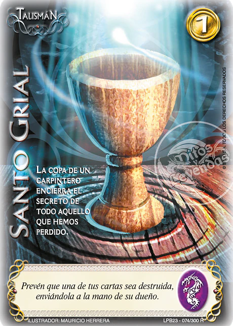 Santo Grial (Leyendas PB 3.0 - Reales)