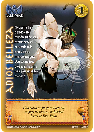 Adiós Belleza (Leyendas PB 3.0 – Reales)