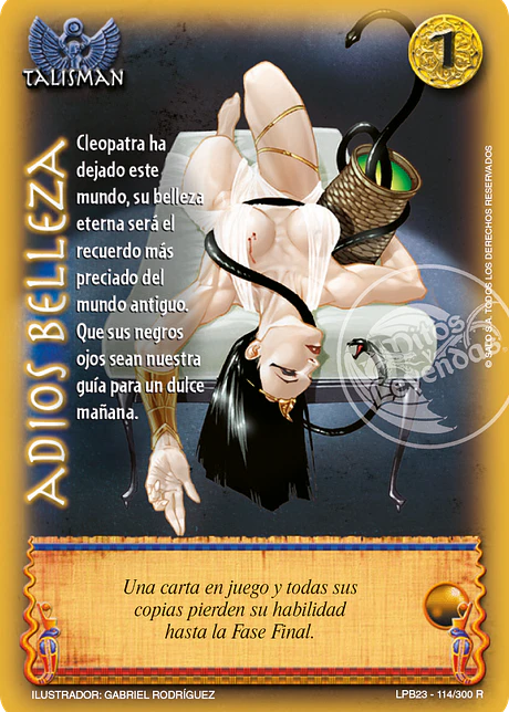 Adiós Belleza (Leyendas PB 3.0 – Reales)