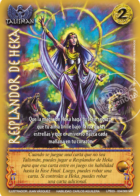 Resplandor de Heka (Leyendas PB 3.0 - MR)