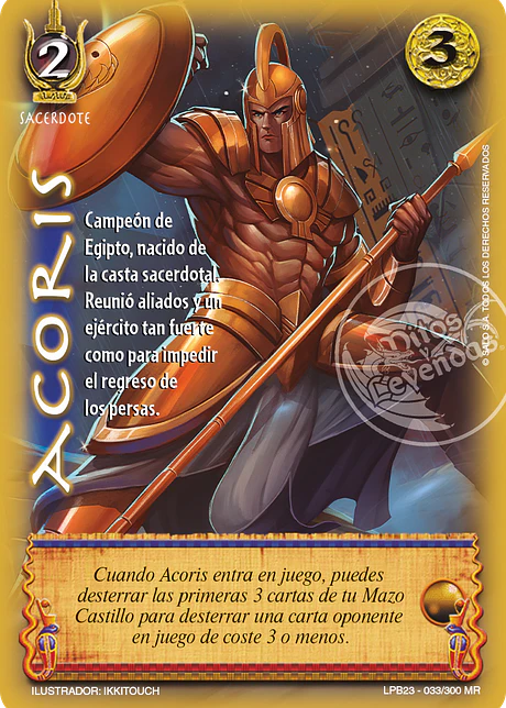 Acoris (Leyendas PB 3.0 - MR)