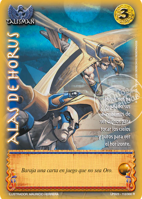 Alas de Horus (Leyendas PB 3.0 - Reales)
