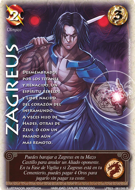 Zagreus (Leyendas PB 3.0 - Reales)
