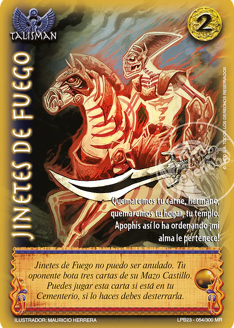 Jinetes de Fuego (Leyendas PB 3.0 - MR)