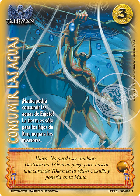 Consumir las Aguas (Leyendas PB 3.0 - Reales)