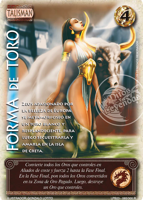 Forma de Toro (Leyendas PB 3.0 - Reales)