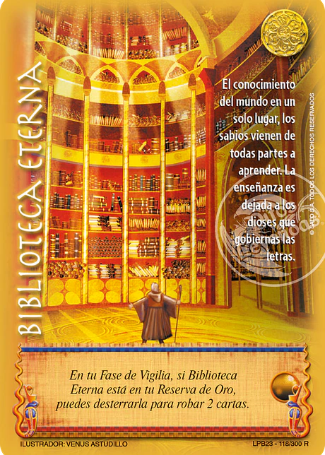 Biblioteca Eterna (Leyendas PB 3.0 – Reales)