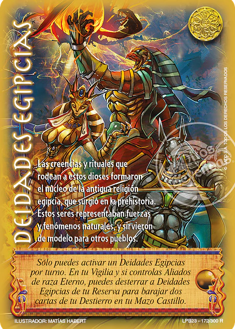 Deidades Egipcias (Leyendas PB 3.0 – Reales)