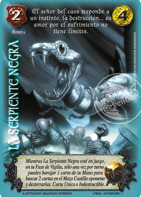 La Serpiente Negra (Leyendas PB 3.0 - MR)