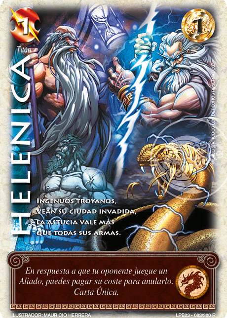 Helénica (Leyendas PB 3.0 – Reales)