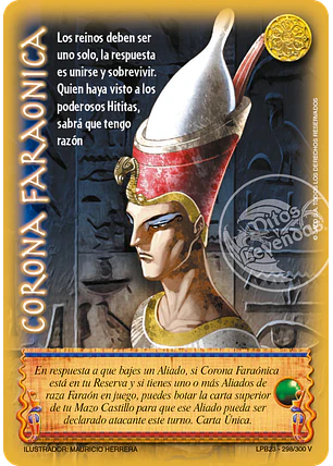 Corona Faraónica