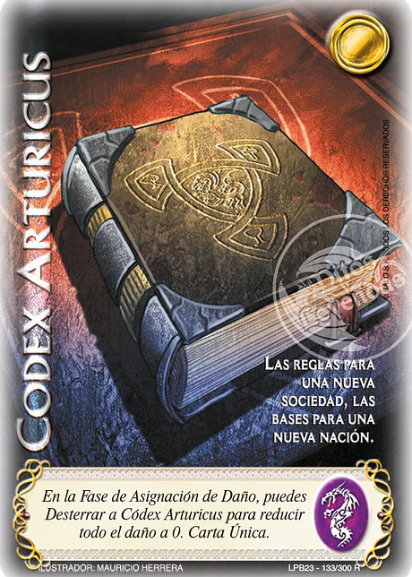Codex Arturicus (Leyendas PB 3.0 - Reales)