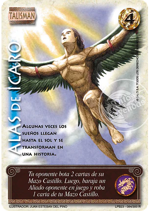 Alas de Icaro (Leyendas PB 3.0 - Reales)