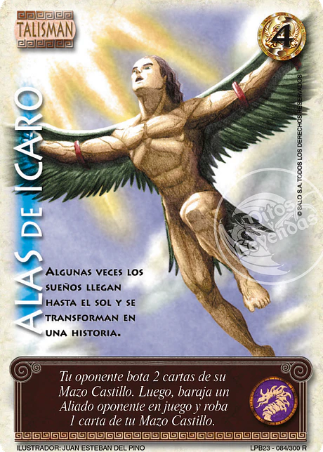 Alas de Icaro (Leyendas PB 3.0 - Reales)