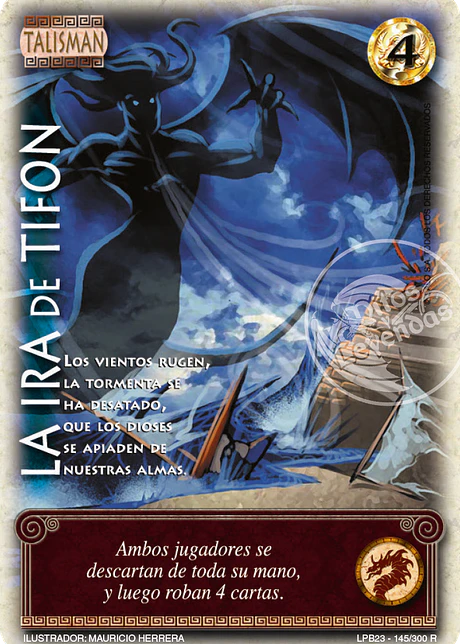 La Ira de Tifón (Leyendas PB 3.0 - Reales)