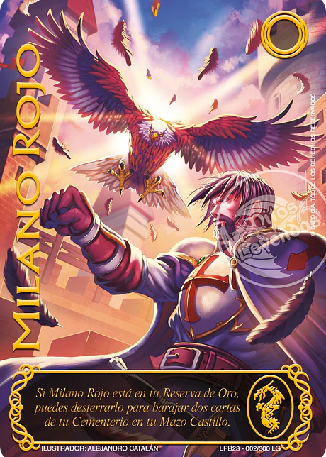 Milano Rojo (Leyendas PB 3.0 - Legendaria)