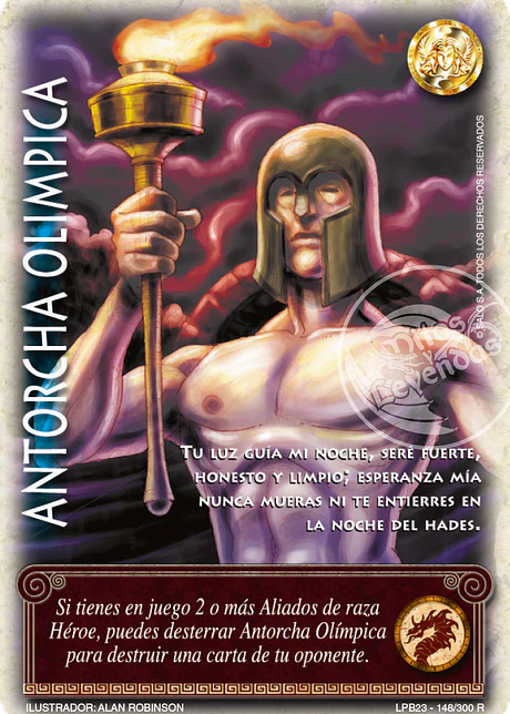 Antorcha Olímpica (Leyendas PB 3.0 – Reales)