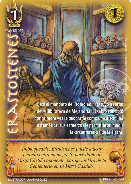 Erastotenes (Leyendas PB 3.0 - Reales)