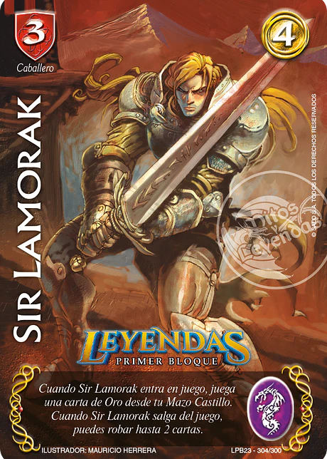 Sir Lamorak (Leyendas PB 3.0 - Buy a box)
