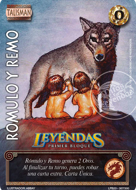 Rómulo y Remo (Leyendas PB 3.0 - Buy a box)