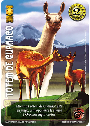 Totem de Guanaco