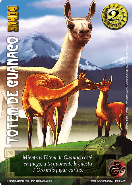 Totem de Guanaco