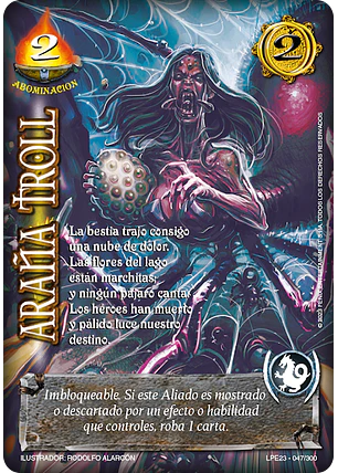 Araña Troll (LPE3.0 - MR)