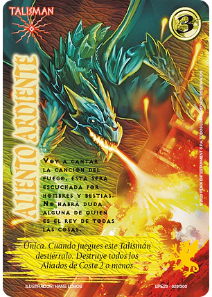 Aliento Ardiente (LPE3.0 - MR)