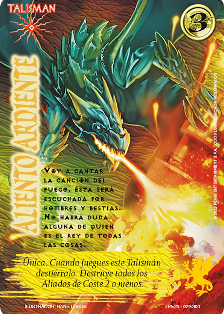 Aliento Ardiente (LPE3.0 - MR)