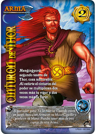 Cinturon de Thor