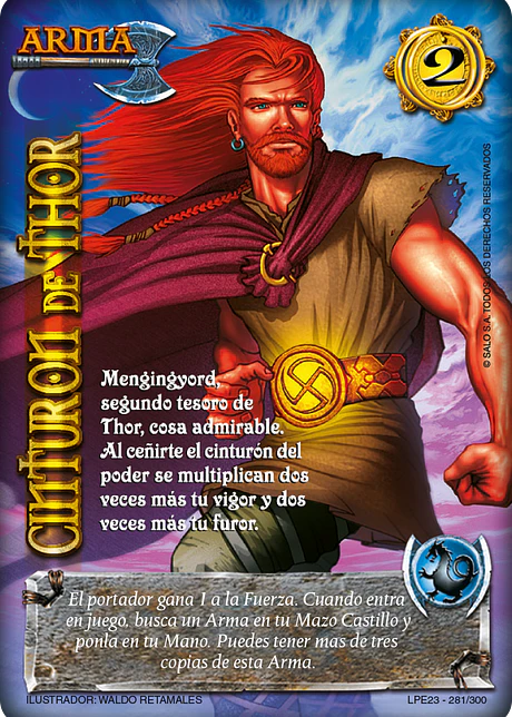 Cinturon de Thor